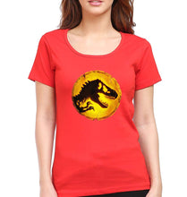 Load image into Gallery viewer, Jurassic World T-Shirt for Women-Red-Ektarfa.online
