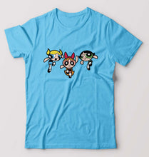 Load image into Gallery viewer, Powerpuff Girls T-Shirt for Men-Light Blue-Ektarfa.online

