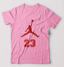 Load image into Gallery viewer, Michael Jordan T-Shirt for Men-Light Baby Pink-Ektarfa.online
