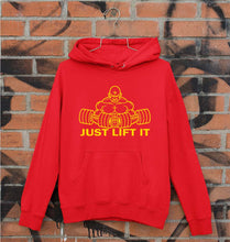 Load image into Gallery viewer, Gym Lift Unisex Hoodie for Men/Women-Red-Ektarfa.online
