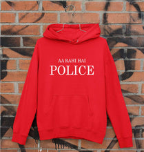 Load image into Gallery viewer, AA Rahi Hai Police Unisex Hoodie for Men/Women-Red-Ektarfa.online

