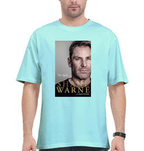 Load image into Gallery viewer, Shane Warne Oversized T-Shirt for Men-Mint-Ektarfa.online
