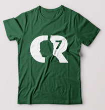Load image into Gallery viewer, Cristiano Ronaldo CR7 T-Shirt for Men-Bottle Green-Ektarfa.online
