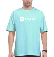 Load image into Gallery viewer, Fifa 22 Oversized T-Shirt for Men-Mint-Ektarfa.online

