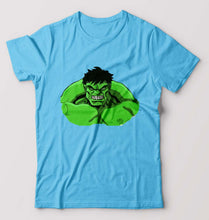 Load image into Gallery viewer, Hulk Superhero T-Shirt for Men-Light Blue-Ektarfa.online
