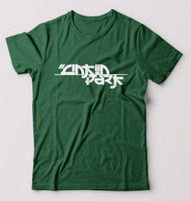Load image into Gallery viewer, Linkin Park T-Shirt for Men-Bottle Green-Ektarfa.online
