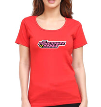 Load image into Gallery viewer, Powerpuff Girls T-Shirt for Women-Red-Ektarfa.online
