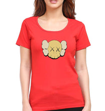 Load image into Gallery viewer, Kaws T-Shirt for Women-Red-Ektarfa.online
