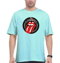 Load image into Gallery viewer, Rolling Stones Oversized T-Shirt for Men-Mint-Ektarfa.online
