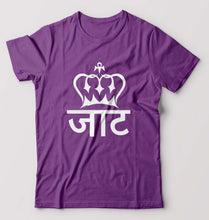 Load image into Gallery viewer, Jaat T-Shirt for Men-Purple-Ektarfa.online
