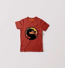 Load image into Gallery viewer, Mortal Kombat Kids T-Shirt for Boy/Girl-Brick Red-Ektarfa.online
