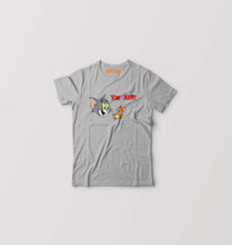 Load image into Gallery viewer, Tom and Jerry Kids T-Shirt for Boy/Girl-Grey-Ektarfa.online
