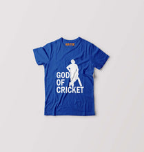 Load image into Gallery viewer, Sachin Tendulkar God T-Shirt for Boy/Girl-Royal Blue-Ektarfa.online
