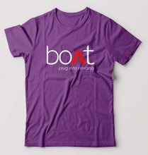 Load image into Gallery viewer, Boat T-Shirt for Men-Purple-Ektarfa.online
