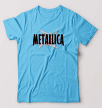 Load image into Gallery viewer, Metallica T-Shirt for Men-Light Blue-Ektarfa.online
