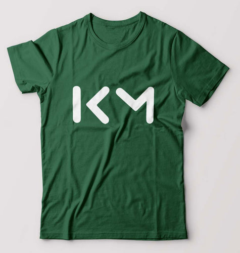 Kylian Mbappé T-Shirt for Men-Bottle Green-Ektarfa.online