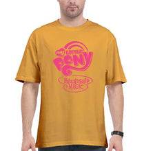 Load image into Gallery viewer, My Little Pony Oversized T-Shirt for Men-Golden Yellow-Ektarfa.online
