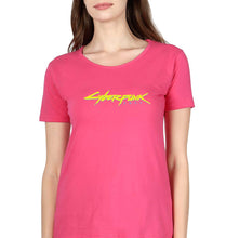 Load image into Gallery viewer, Cyberpunk T-Shirt for Women-Pink-Ektarfa.online
