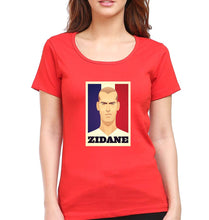 Load image into Gallery viewer, Zidane T-Shirt for Women-Red-Ektarfa.online

