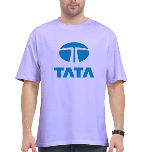 Tata Oversized T-Shirt for Men-Lavender-Ektarfa.online