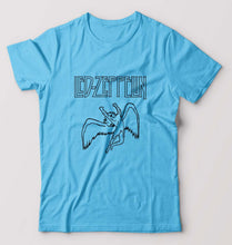 Load image into Gallery viewer, Led Zeppelin T-Shirt for Men-Light Blue-Ektarfa.online
