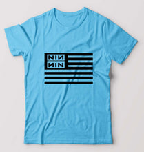 Load image into Gallery viewer, Nine Inch Nails T-Shirt for Men-Light Blue-Ektarfa.online
