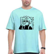 Load image into Gallery viewer, Killua Zoldyck Oversized T-Shirt for Men-Mint-Ektarfa.online
