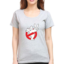 Load image into Gallery viewer, Ghostbusters T-Shirt for Women-Grey Melange-Ektarfa.online
