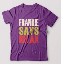 Load image into Gallery viewer, Frankie Says Relax Friends T-Shirt for Men-Purple-Ektarfa.online
