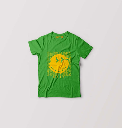 Emoji Off Kids T-Shirt for Boy/Girl-Flag Green-Ektarfa.online