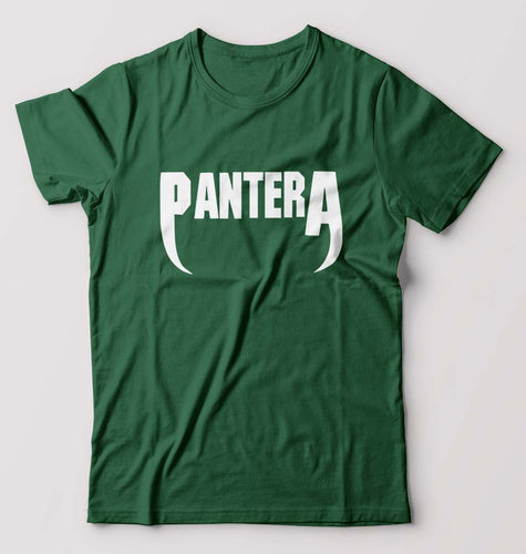 Pantera T-Shirt for Men-Bottle Green-Ektarfa.online