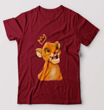 Load image into Gallery viewer, Lion King Simba T-Shirt for Men-Maroon-Ektarfa.online
