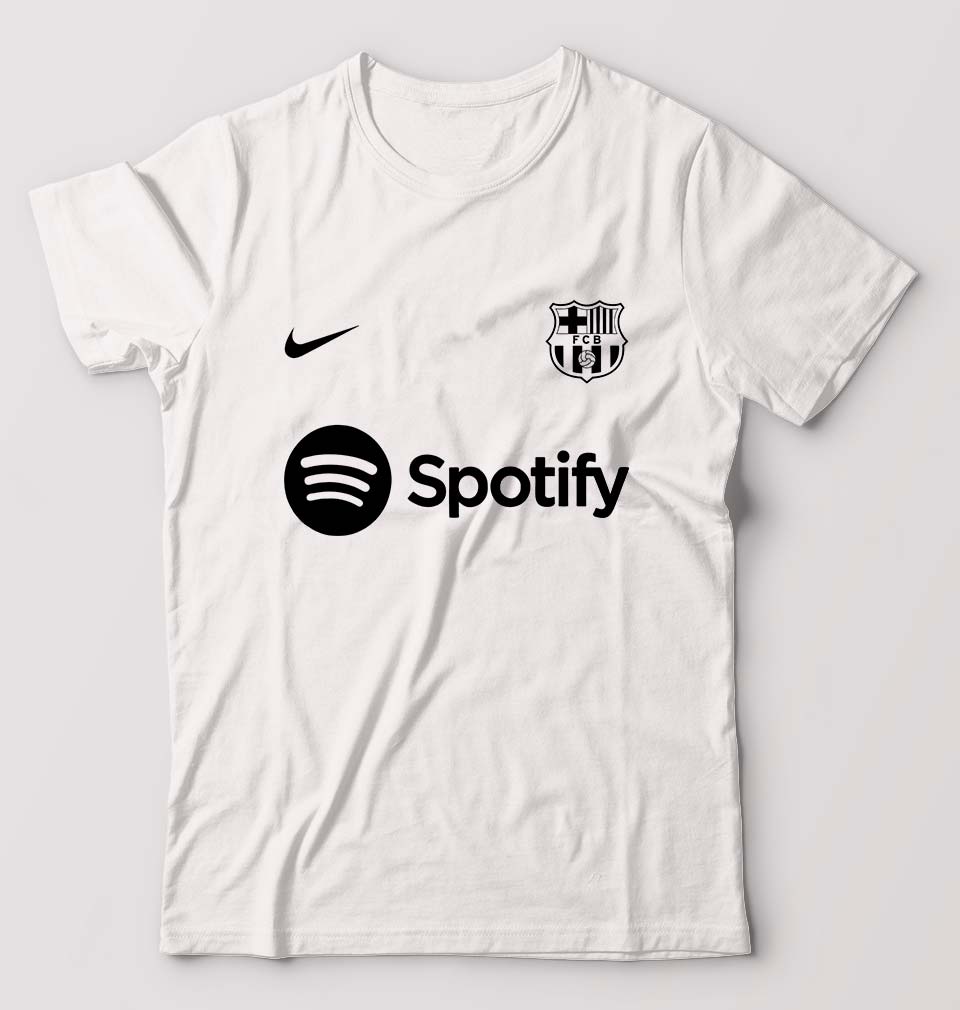 Barcelona 2022-23 T-Shirt for Men-White-Ektarfa.online