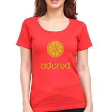 Load image into Gallery viewer, Adored T-Shirt for Women-Red-Ektarfa.online
