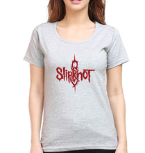 Load image into Gallery viewer, Slipknot T-Shirt for Women-Grey Melange-Ektarfa.online
