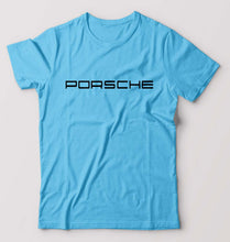 Load image into Gallery viewer, Porsche T-Shirt for Men-Light Blue-Ektarfa.online
