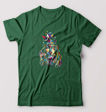 Load image into Gallery viewer, Shiv T-Shirt for Men-Bottle green-Ektarfa.online
