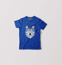 Load image into Gallery viewer, Wolf Kids T-Shirt for Boy/Girl-Royal Blue-Ektarfa.online
