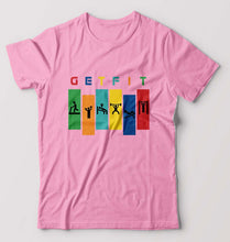 Load image into Gallery viewer, Gym T-Shirt for Men-Light Baby Pink-Ektarfa.online
