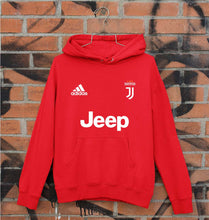 Load image into Gallery viewer, Juventus F.C. 2021-22 Unisex Hoodie for Men/Women-Red-Ektarfa.online

