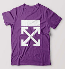 Load image into Gallery viewer, Off-white T-Shirt for Men-Purple-Ektarfa.online

