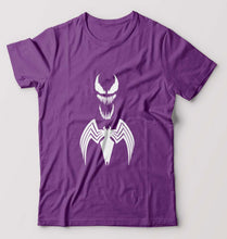 Load image into Gallery viewer, Venom Spiderman Superhero T-Shirt for Men-Purple-Ektarfa.online

