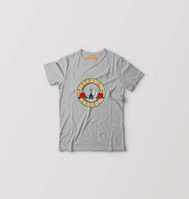 Load image into Gallery viewer, Guns and Roses Kids T-Shirt for Boy/Girl-Grey-Ektarfa.online
