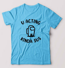Load image into Gallery viewer, Among Us T-Shirt for Men-Light Blue-Ektarfa.online
