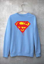 Load image into Gallery viewer, Superman Unisex Sweatshirt for Men/Women-Baby Blue-Ektarfa.online
