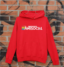 Load image into Gallery viewer, AntiSocial Unisex Hoodie for Men/Women-Red-Ektarfa.online
