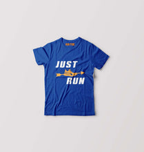 Load image into Gallery viewer, Runner Running Kids T-Shirt for Boy/Girl-Royal Blue-Ektarfa.online
