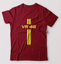 Load image into Gallery viewer, Valentino Rossi(VR 46) T-Shirt for Men-Maroon-Ektarfa.online
