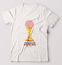 Load image into Gallery viewer, FIFA World Cup Qatar 2022 T-Shirt for Men-White-Ektarfa.online
