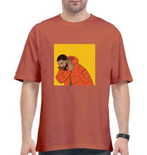 Load image into Gallery viewer, Drake Oversized T-Shirt for Men-Coral-Ektarfa.online
